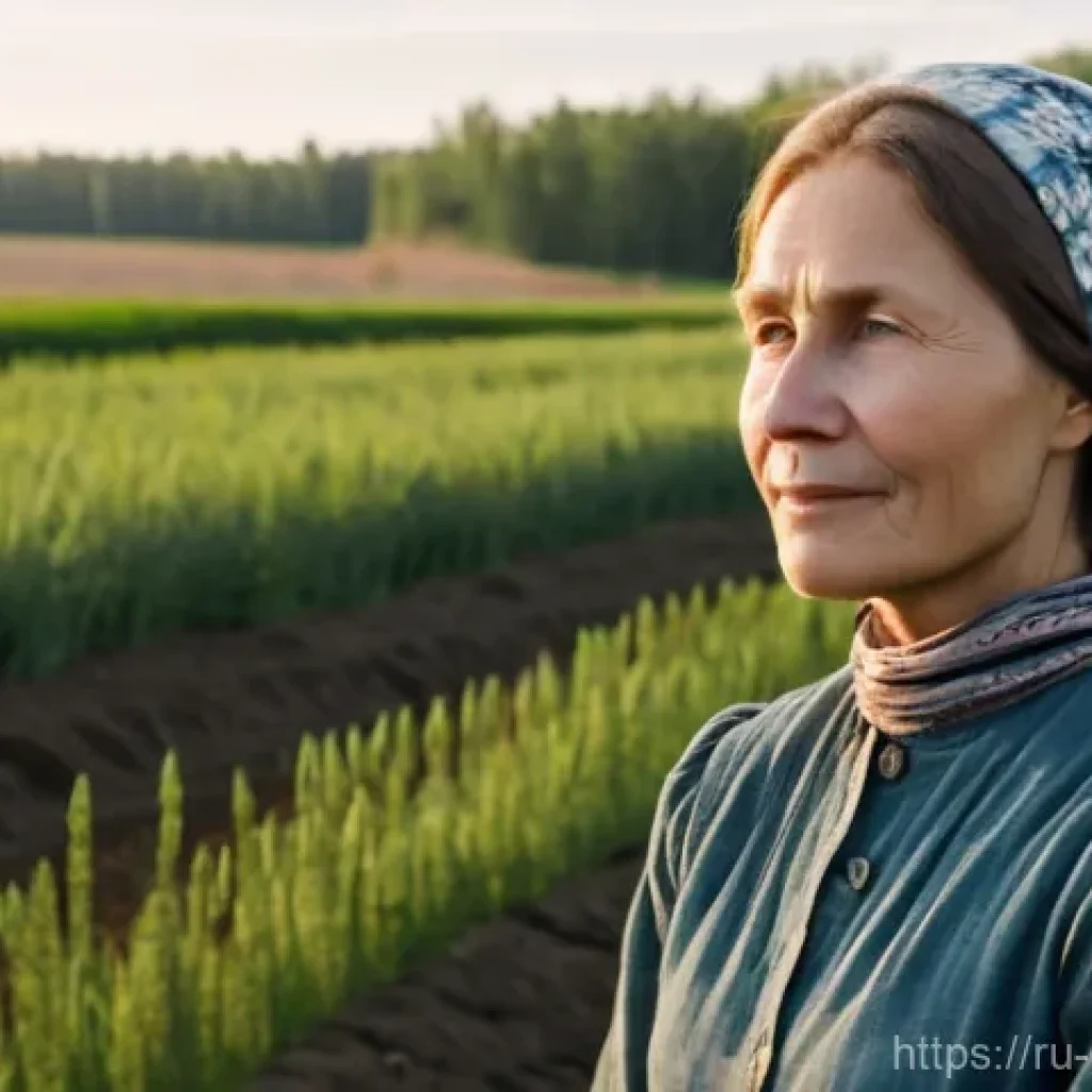 친환경농업 기술자 실무 경험 공유 - **Prompt 1: The Soul of Russian Soil**
    A realistic, high-definition photograph of a serene Russi...