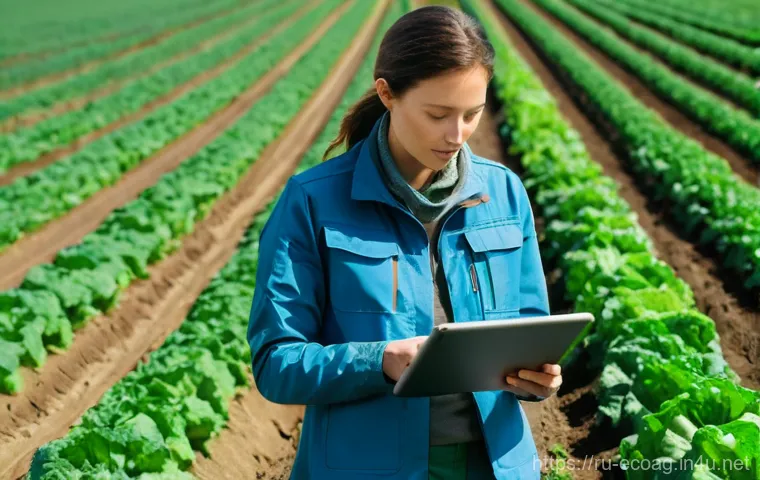 친환경농업 기술자 직무 설명 - **Prompt 1: Dedicated Eco-Agronomist in a Thriving Organic Field**
    "A thoughtful male eco-agrono...